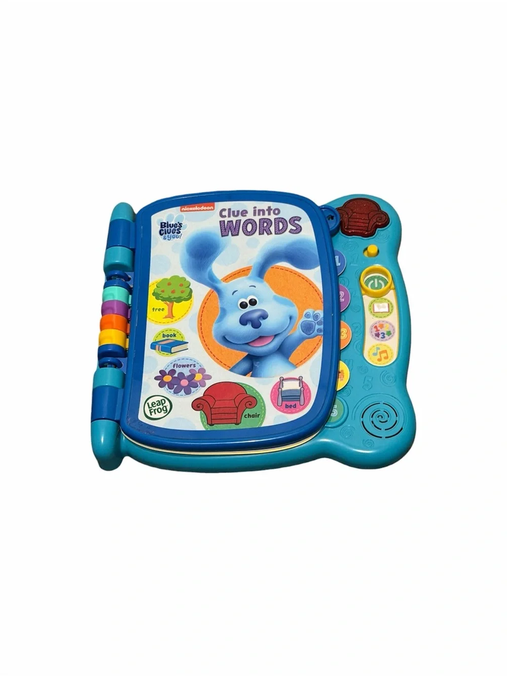LeapFrog Clue Into Words Interactive Learning Book - Blue